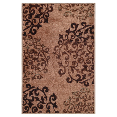 Indoor Non-Slip Area Rug, Floral Home Floor Decor for Bedroom, Living Room, D...