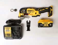 Dewalt DCS356 20V Oscillating MultiTool,  (1) DCB205 Battery, Charger, 1) Blade