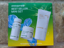 INNISFREE Green Tea Hydration with Hyaluronic Acid Cream, Serum Sunscreen Set