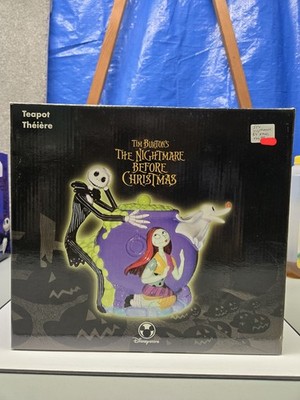 Nightmare Before Christmas Tea Pot Cauldron Sally Zero Disney RARE