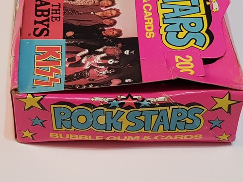 1979 "Rock Stars" Donruss Empty Display Box KISS Gene Paul Ace QUEEN (#97) - Picture 8 of 24