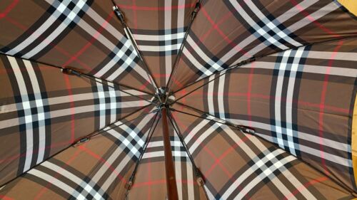 Burberry Regenschirm Modell Savoy neu und OVP - Foto 3 di 13