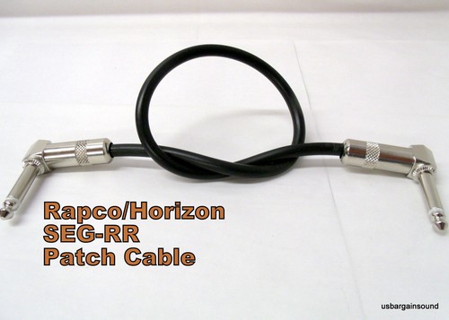 PROCO STAGEMASTER SEGLL-2 2ft Shielded Patch Cable 1/4"Right Angle to 1/4"Right - Picture 3 of 3