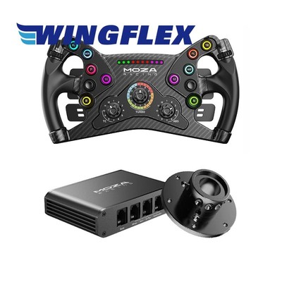 MOZA RACING KS Steering Wheel 11.8'' GT Wheel + Adapter Box+ 3rd-Party Wheel Base