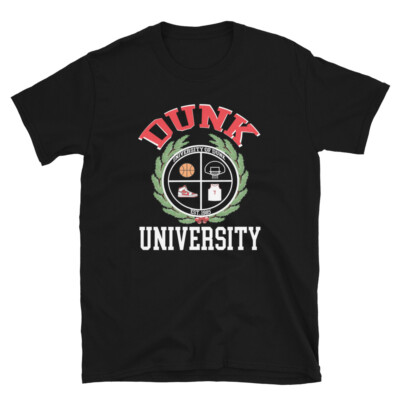 championship red dunks shirt