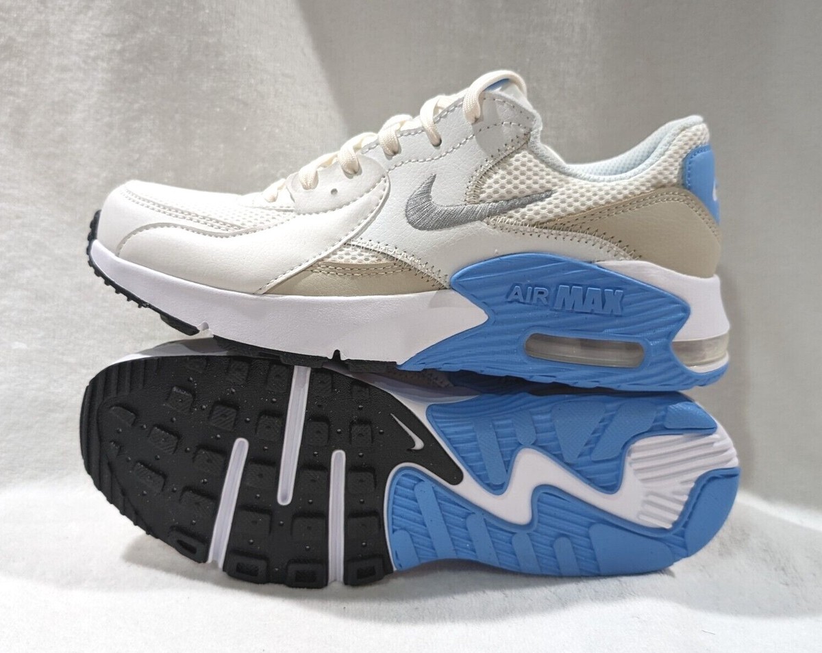 Nike Air Max ホワイト/アイスブルー スニーカー Nike Air Max Excee White/Grey/Blue Women's Sneakers - Size 6.5 NWB