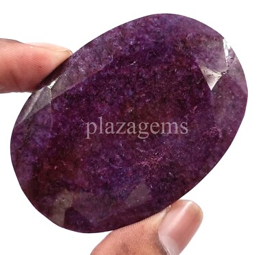 Natural Red Ruby Big Stone 519.5 Ct Oval Shape Certified Loose Gemstone 5ART
