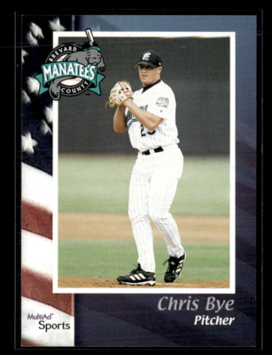 Chris Bye 2002 Brevard County Manatees Team Set