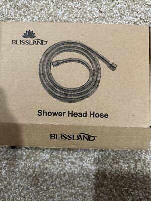 BLISSLAND Shower Hose 79'' Inches Long Stainless Steel Handheld Shower NEW BOX