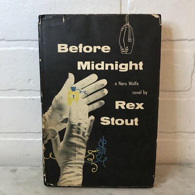 Before Midnight - Rex Stout Nero Wolfe 1955 (BCE) Book Club Edition Viking Press