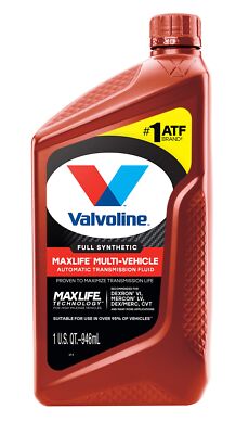 Valvoline Multi-Vehicle ATF Full Synthetic Automatic Transmission Fluid 1 QT