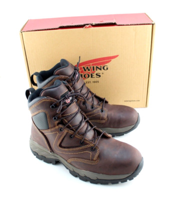 RED WING 2205 TruHiker Size 8 EE Brown Aluminum Toe EH Men's Work Boot MSRP $234