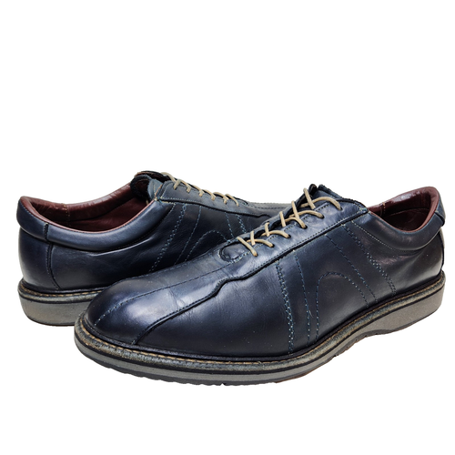 ALLEN EDMONDS Voyager Leather Oxfords Walking Shoes Sz 13 Navy Blue Sneakers - 第 1/13 張圖片