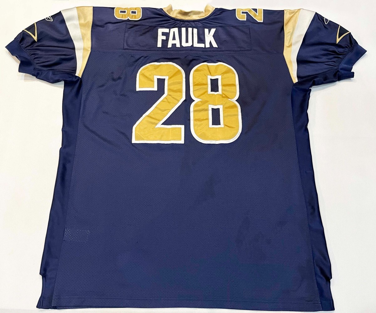 Reebok On Field NFL Los Angeles Rams FAULK #28 Football