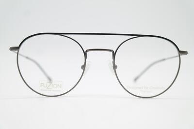 Brille FUZION FULM04 Titanium Grün Metallic Oval Brillengestell eyeglasses Neu