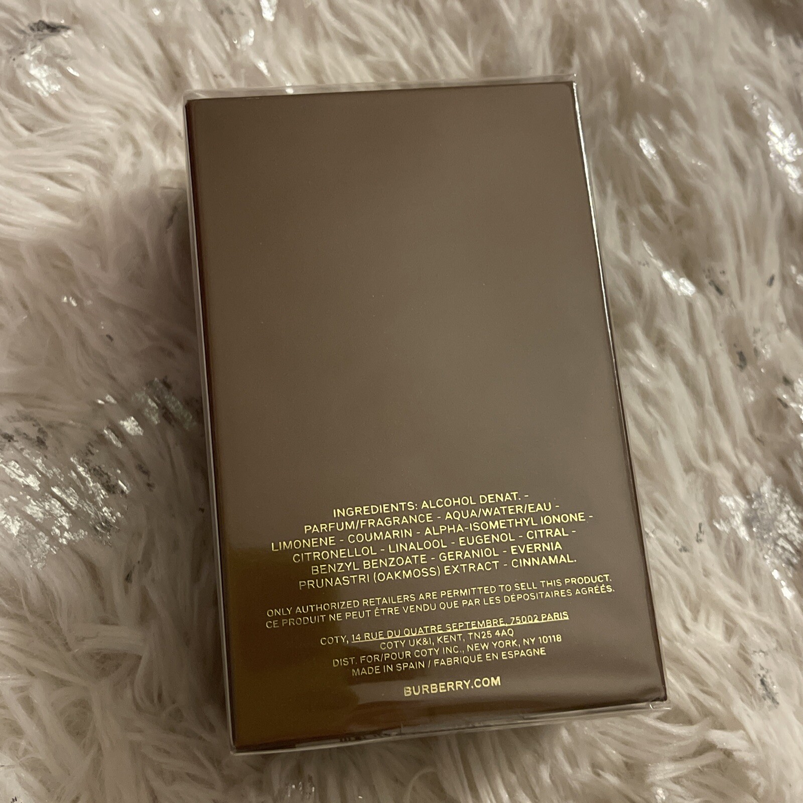 Burberry Hero Cologne Eau de Parfum Spray  1.6 / 1.7 Oz Sealed Box