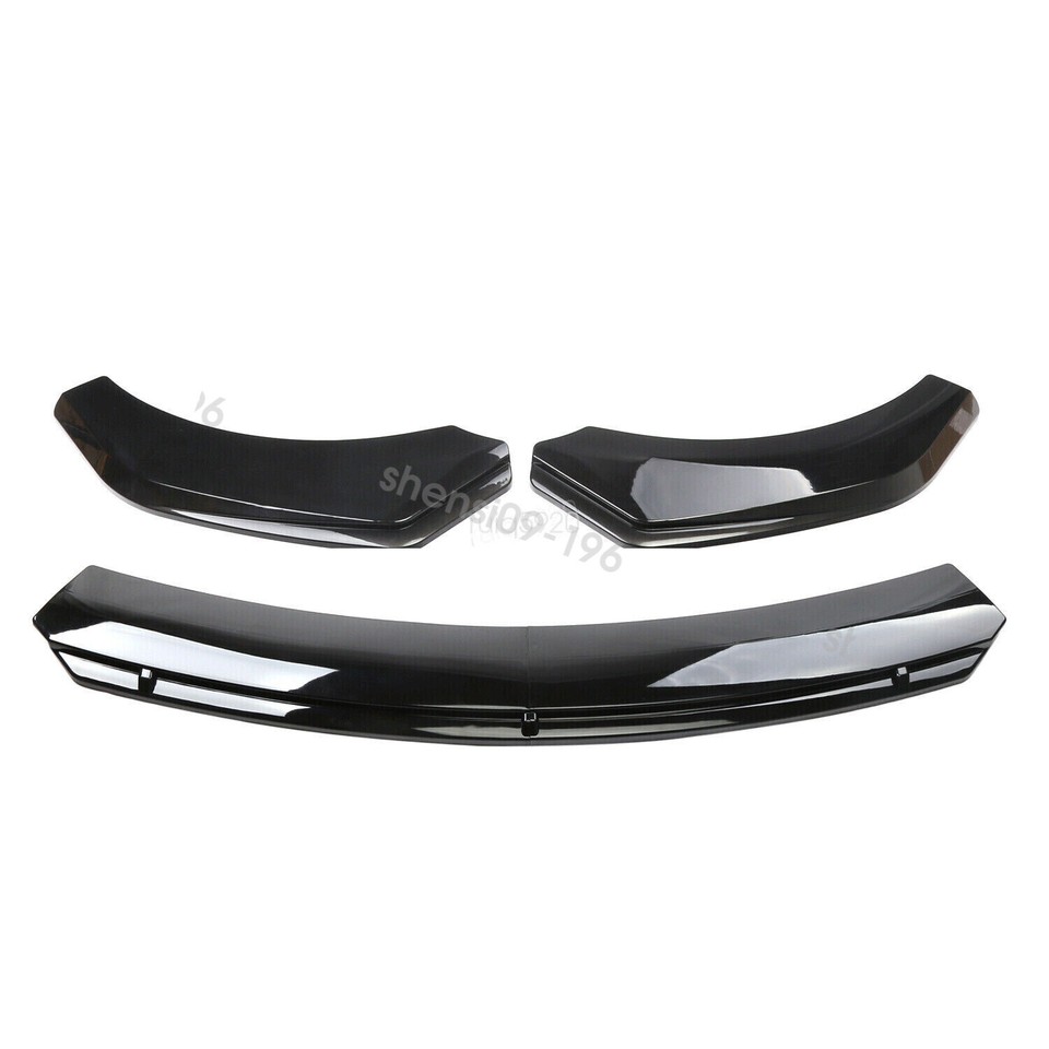 Add-on For Hyundai Equus 2011-2016 Front Bumper Lip Spoiler Splitter ...