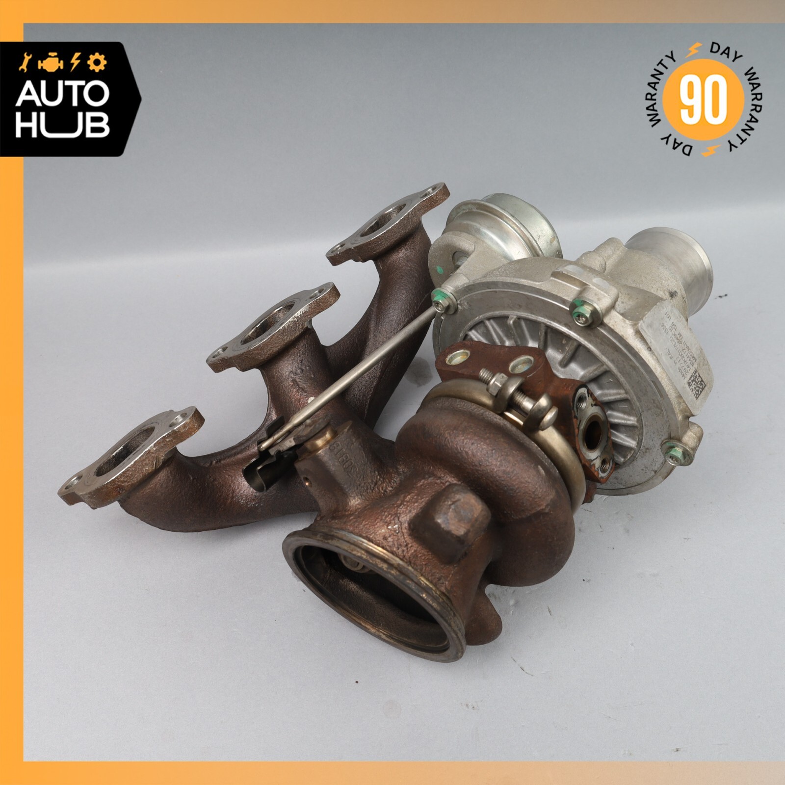 14-24 Maserati Ghibli Levante Left Turbocharger Turbo Charger Manifold OEM 75k