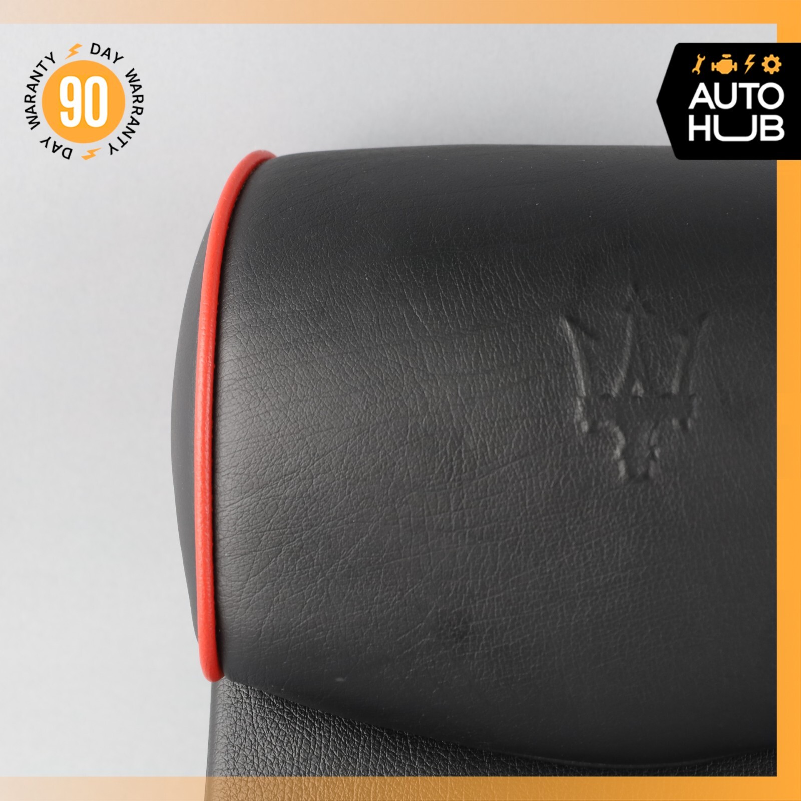 03-13 Maserati Quattroporte M139 Rear Center Seat Headrest Black OEM 68k
