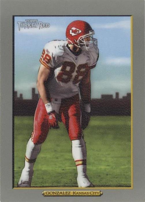 2005 Topps Turkey Red Tony Gonzalez #166 - 1 of 2