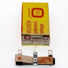 Ohmite 1K ohm, 12 watt, Series 1023 dividohm vitreous enameled resistor, NOS