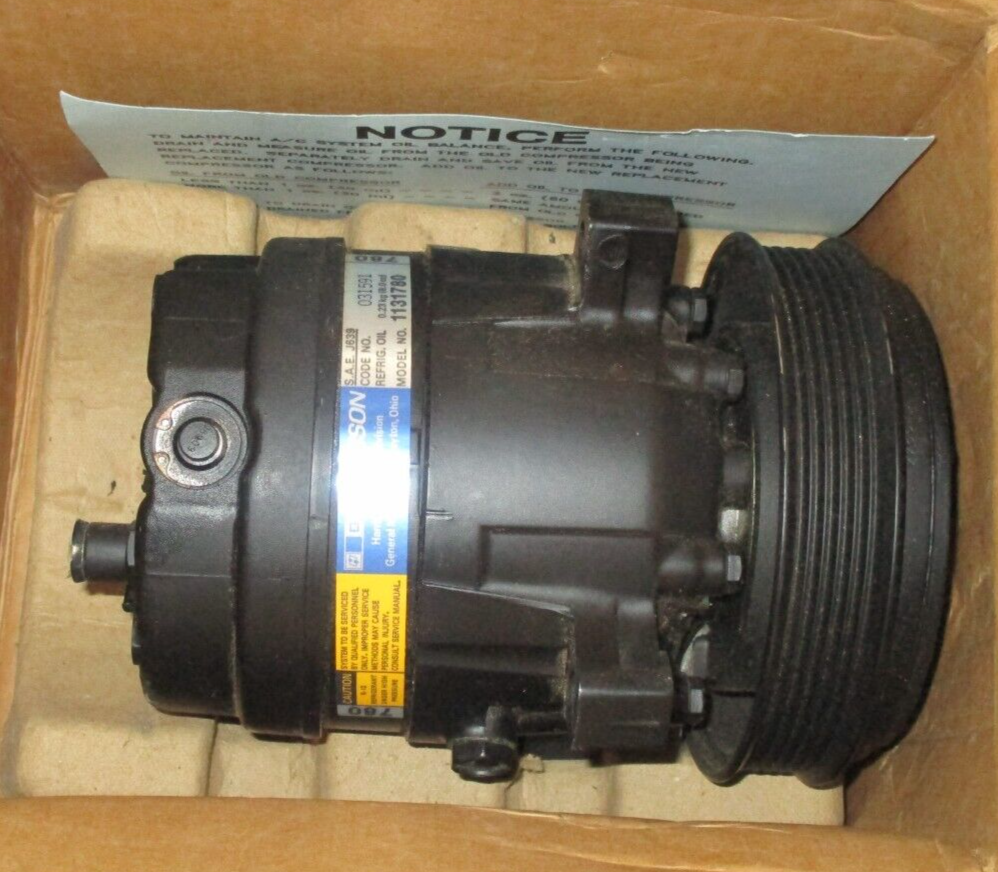 OEM Harrison GM Air Conditioner AC Compressor 1131780 NOS Buick