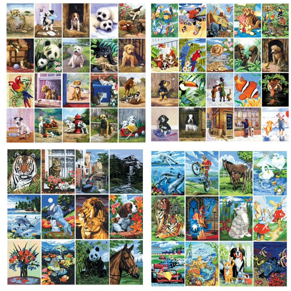 Painting by cheap numbers ebay