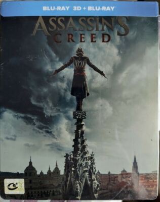 Assassin's Creed (2016) Blu-ray STEELBOOK 3D & 2D - All Region - Movie