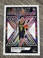 Keyonte George, 23-24 Donruss Basketball, Great X-Pectations, RC, Utah Jazz