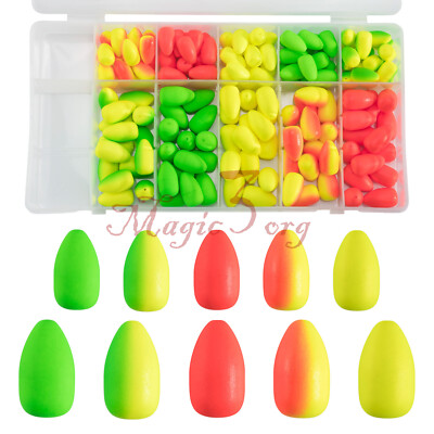100/150pcs Fishing Floats Strike Indicators Bobber Surf Pompano Bottom Rig