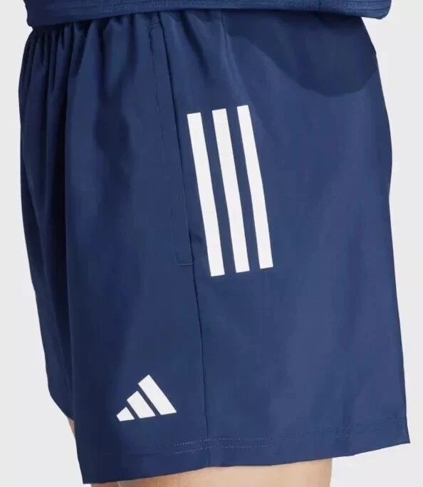 New ADIDAS RUNNING OWN THE RUN 5” AEROREADY SHORTS IY0706 Dark Blue Size S