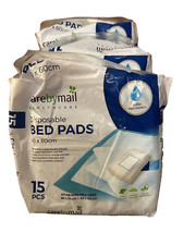  Bed Pads 1 Pack x 15 pice .of Disposable Incontinence Care by 40 X 60cm 