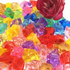 Pierres Décoratives 10 Pièces Maison Acrylique Couleur Plastique Mix Aquarium Du