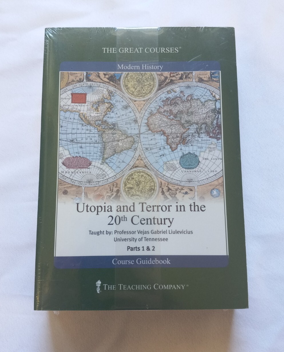 Great Courses DVDs Utopia and Terror in the 20th Century Brand New Sealed