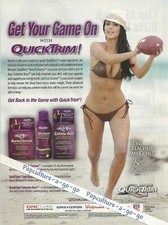 A bikinied Kim Kardashian flaunts her great curves in print ad for QuickTrim 