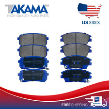 Front and Rear Ceramic Brake Pad Set for 2007...