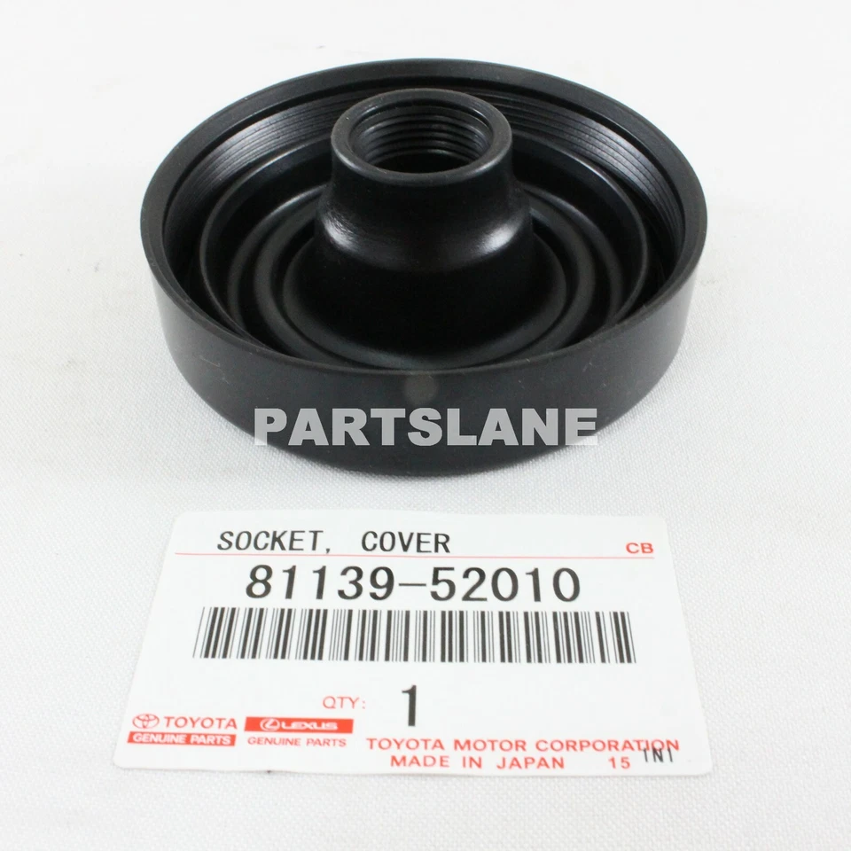 Cubierta de enchufe de faro genuina OEM Toyota Echo FJ Cruiser RAV4 Yaris 81139-52010 Foto 2 de 2