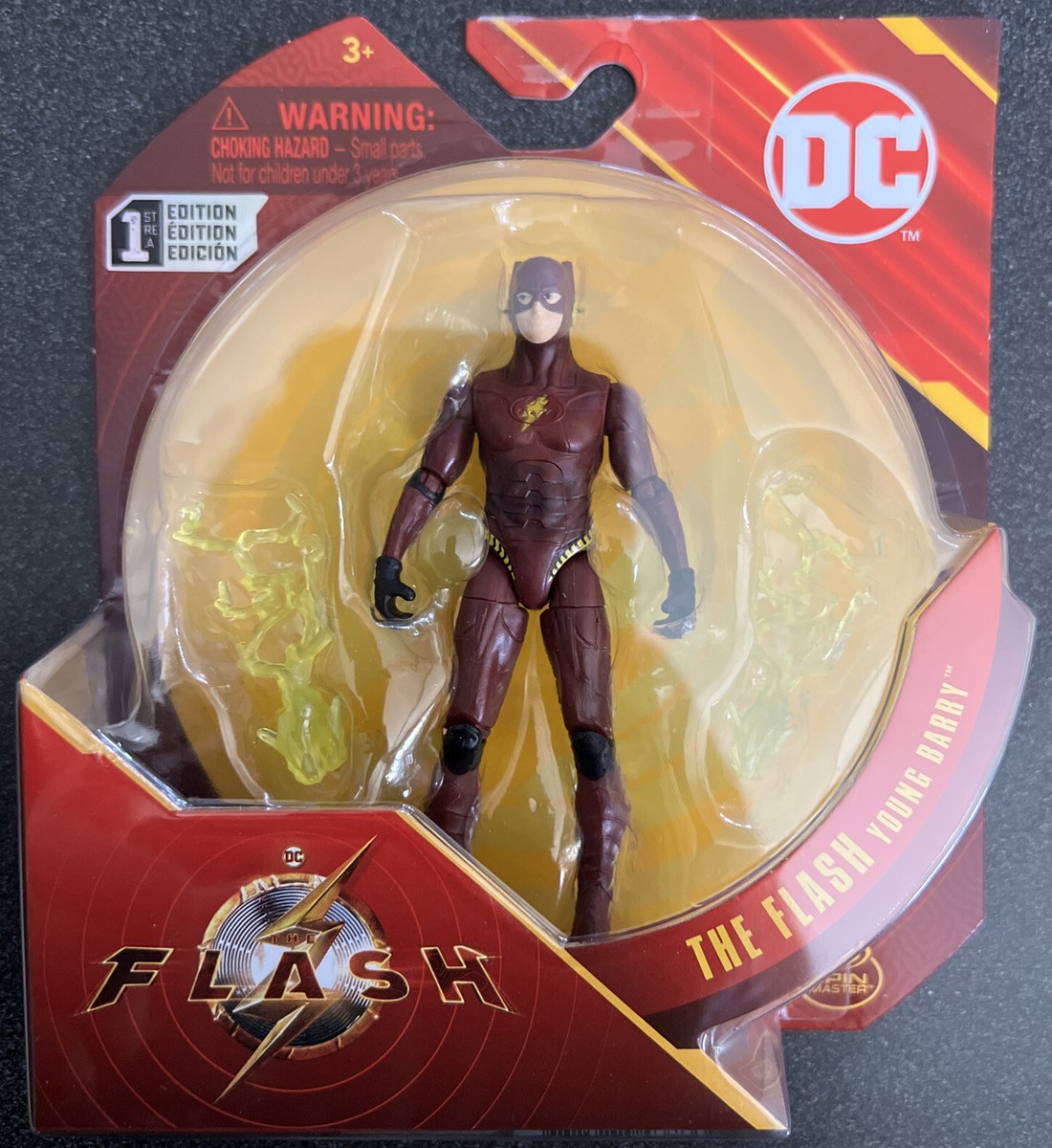 New 2023! Spin Master DC 1st Edition The Flash Movie The Flash