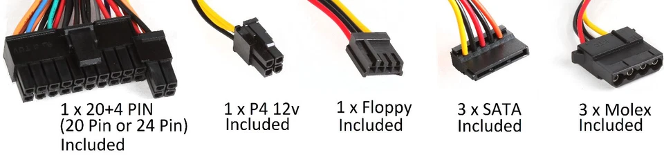 New PC Power Supply Upgrade for HP 500 MT / Micro Tower Desktop Computer - Image 2 of 4