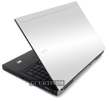 WHITE Vinyl Lid Skin Cover Decal fits Dell Precision M6400 M6500 Laptop