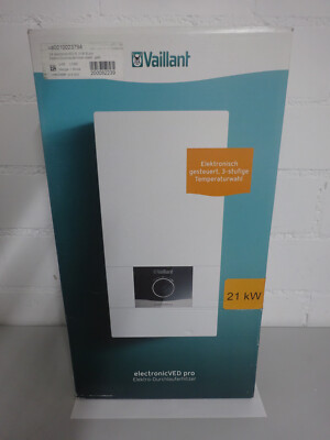 Vaillant Elektro Durchlauferhitzer electronicVED Pro VED E 21/8 B 21kW NEU + OVP