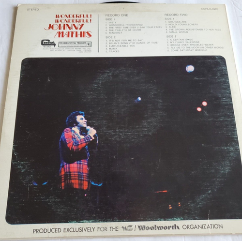 Johnny Mathis - Wonderful! Wonderful! Vinyl - Concept Records  - Picture 6 of 6
