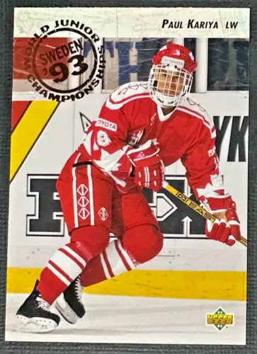 Paul Kariya RC 1992-93 Upper Deck #586 Rookie