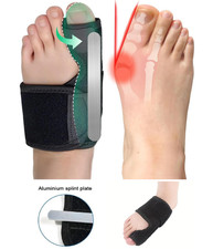 2x Bunion Corrector for Women Men Night Splint Big Toe Straightener Pain Relief
