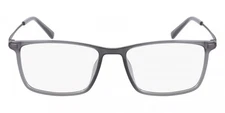 New Flexon Eyeglasses with Titanium Temples EP8015 54-17-145 Grey  Crystal  020