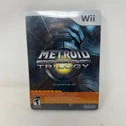 Metroid Prime Trilogy Nintendo Wii Collector's Edition Steelbook Complete CIB