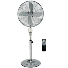 Floor Standing Pedestal Metal Fan 16 Inch Oscillating Electric 3 Speed CoolingUK
