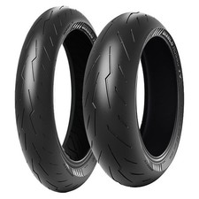COPPIA GOMME PIRELLI 120/60-17 (55W) + 180/55-17 (73W) DIABLO ROSSO IV 4