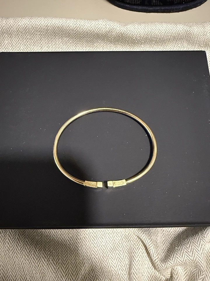 Pulsera de alambre Tiffany & Co T oro rosa Foto 4 de 4