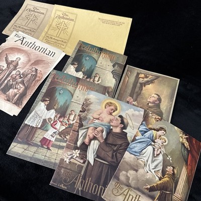 6-THE ANTHONION St Anthony s Guild FRANCISCAN MONASTERY 1946-1961 Paterson NJ